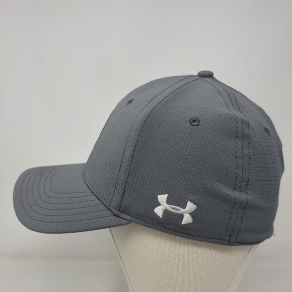 Under Armour Men's Fitted Hat Gray S-M Embroidered Seton Hall Pirates Logo - Picture 4 of 8